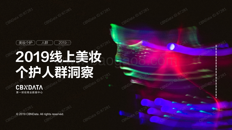 395-CBNDATA-2019线上美妆个护人群洞察-2019年10月发布.pdf_第1页