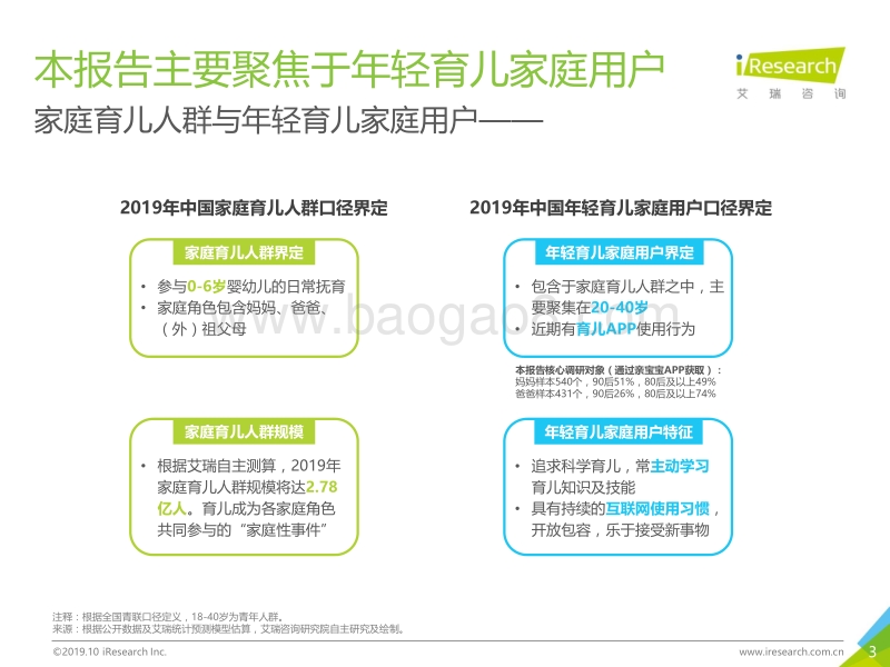 2019年中国年轻育儿家庭用户洞察报告.pdf_第3页