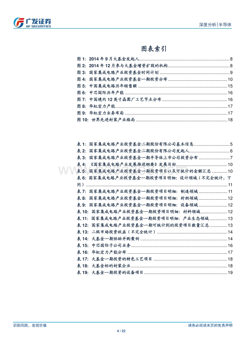 半导体行业深度分析：国家集成电路产业基金二期成立，回顾大基金一期投资方向.pdf_第4页