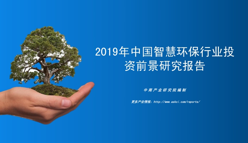 2019年中国智慧环保行业投资前景研究报告.pdf_第1页