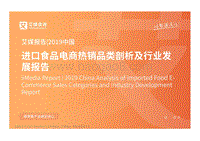 2019中国进口食品电商热销品类剖析及行业发展报告.pdf