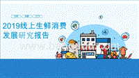 2019线上生鲜消费发展研究报告.pptx