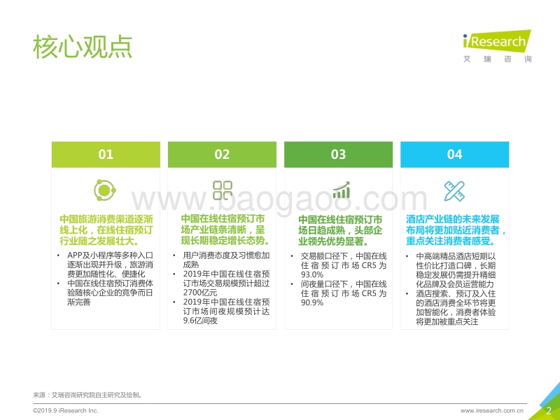 2018年中国在线住宿预订行业研究报告.pdf_第2页