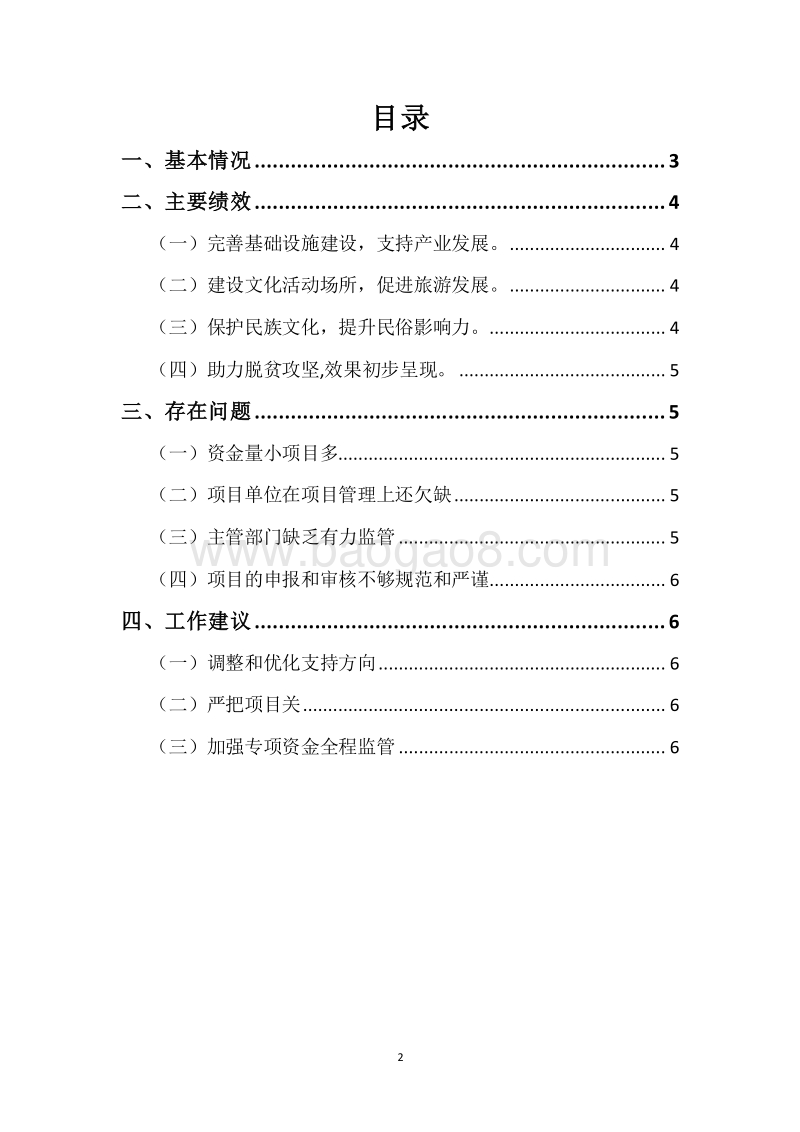 XX市2016-2017年度市级少数民族特色村镇发展奖励专项资金绩效评价报告.docx_第2页