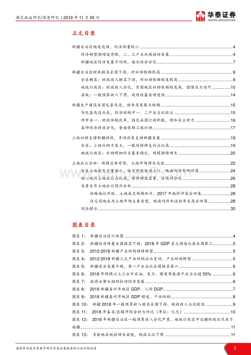 新疆自治区城投分析深度报告（上）：新疆自治区及兵团经济、财政、土地出让解析.pdf_第2页