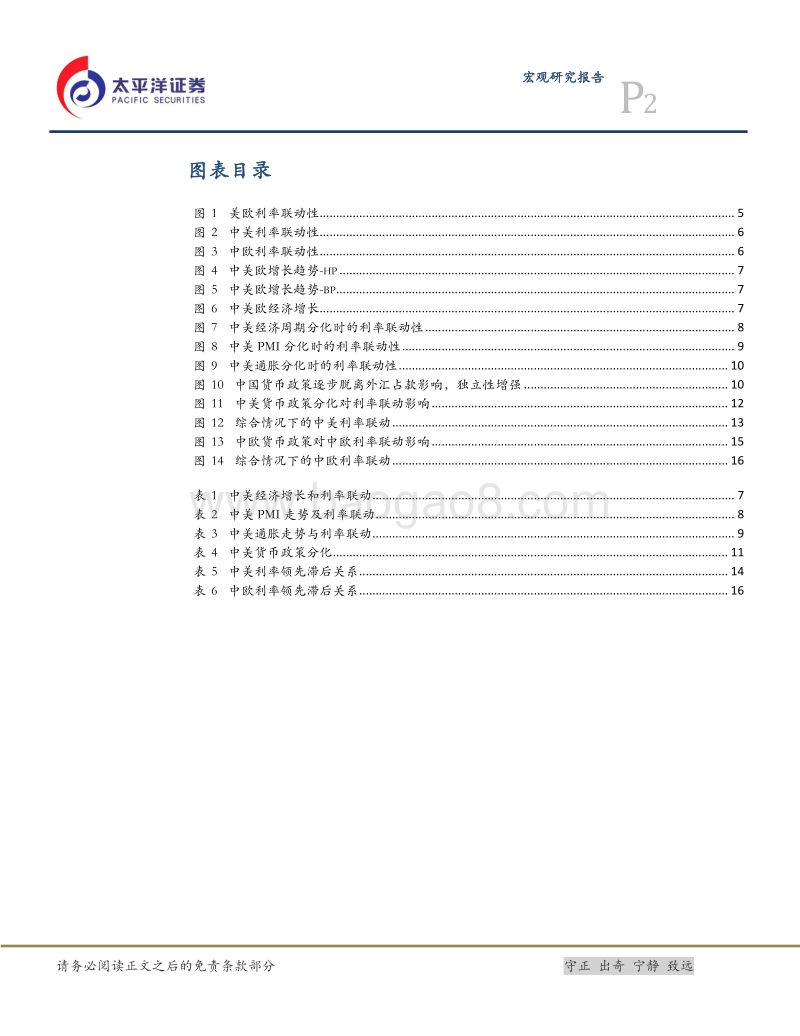 中、美、欧利率联动性：过去、现在和未来.pdf_第4页
