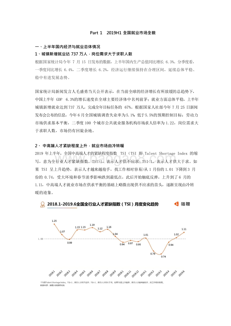 2019上半年中高端人才就业现状大数据报告.docx_第2页