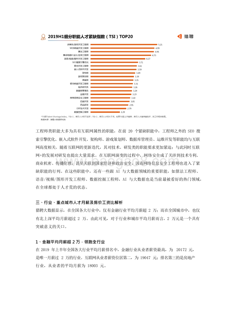 2019上半年中高端人才就业现状大数据报告.docx_第5页