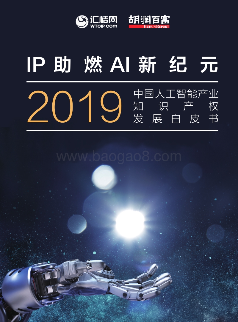 2019中国人工智能产业知识产权发展白皮书.pdf_第1页