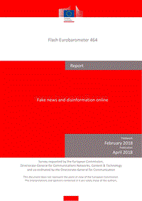 欧洲晴雨表报告：假新闻和虚假网络消息.pdf