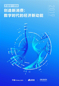 天猫双11洞察：创造新消费：数字时代的经济新动能.pdf