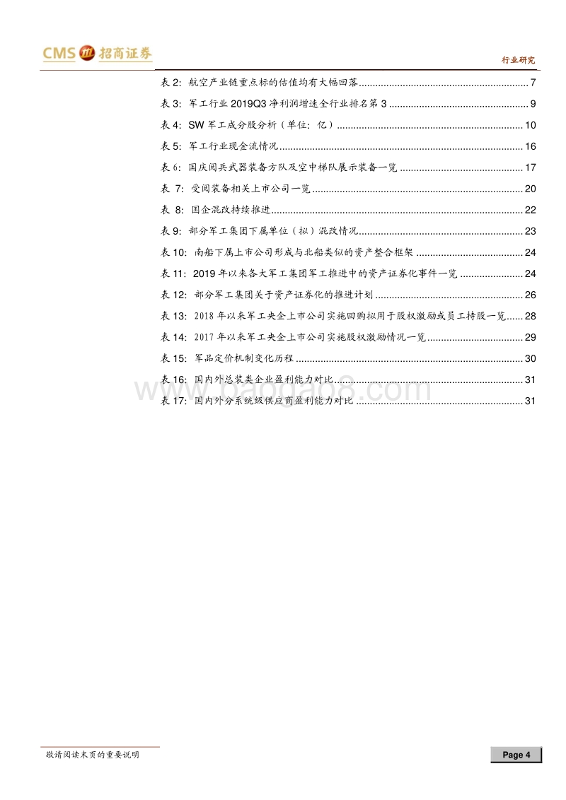 军工行业2020年度投资策略：吹尽狂沙始到金.pdf_第4页