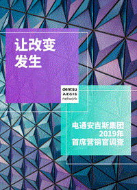 2019年首席营销官调查.pdf