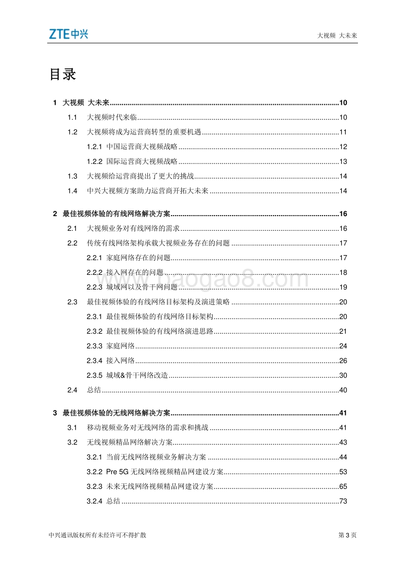 中兴通讯大视频白皮书.pdf_第3页