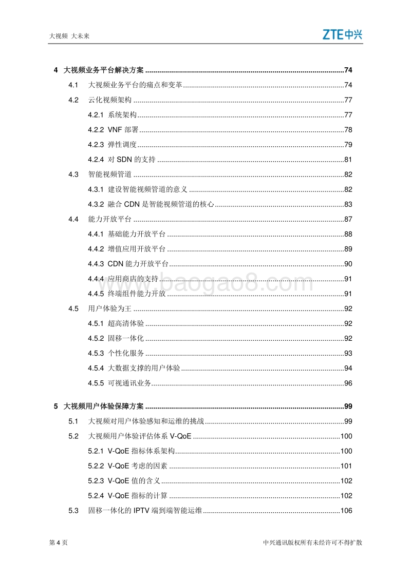 中兴通讯大视频白皮书.pdf_第4页