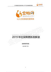 2019年社保降费新政解读.pdf