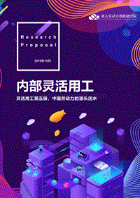 内部灵活用工：灵活用工第五极，中国劳动力的源头活水.pdf