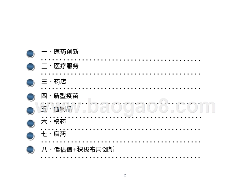 2020年医药行业投资前景研究报告.pptx_第2页