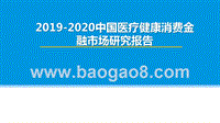2019-2020中国医疗健康消费金融市场研究报告.pptx