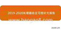 2019-2020处理器自主可控研究报告.pptx