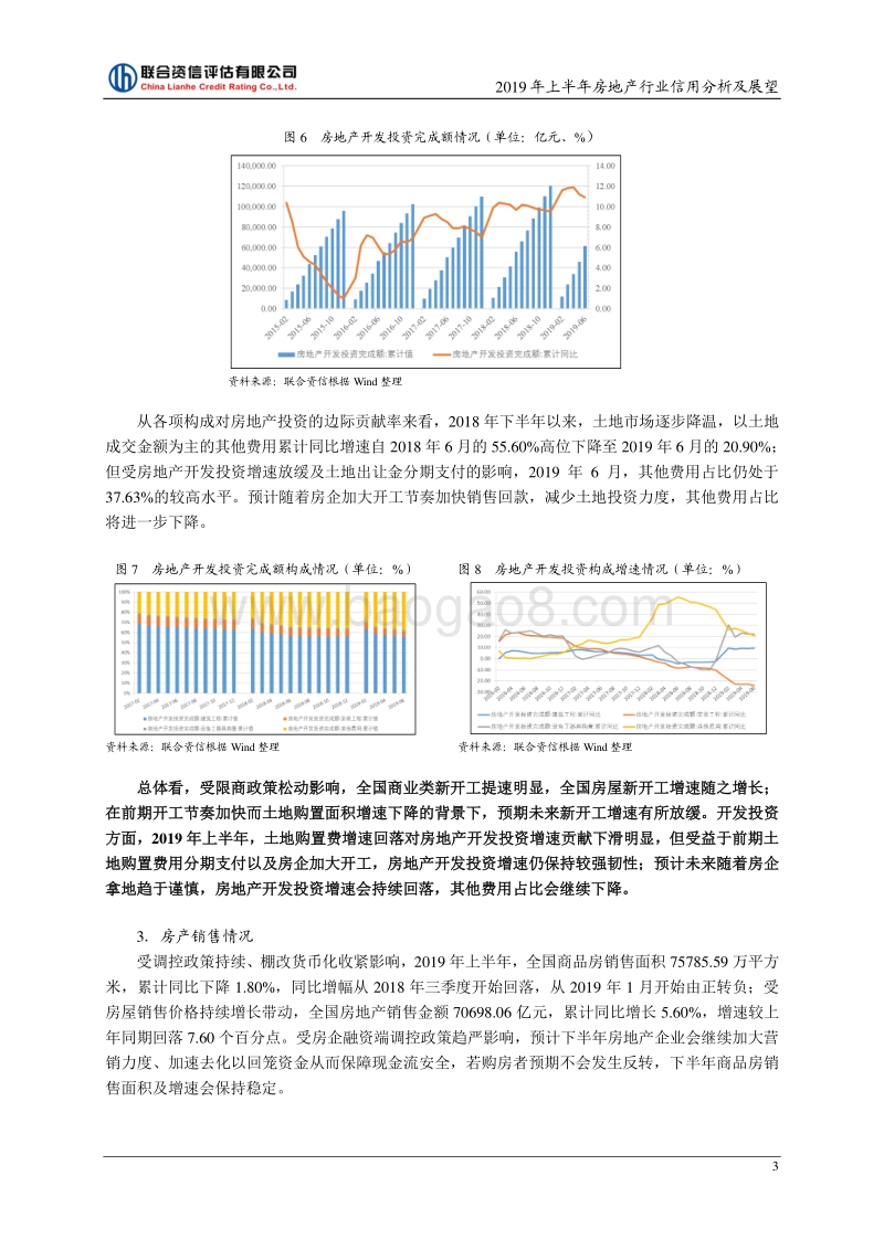 2019年上半年房地产行业信用分析及展望.pdf_第3页