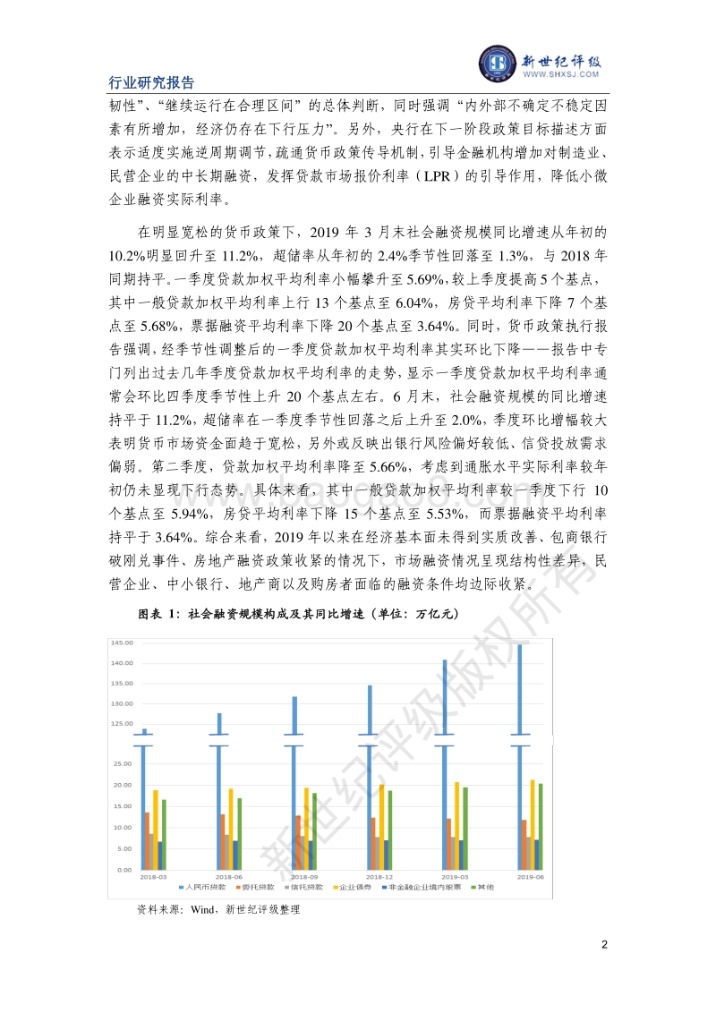 2019年上半年银行业信用观察.pdf_第2页