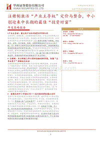 注册制激活“产业主导权”定价与整合，中小创迎来中长期的最佳“投资时窗”.pdf