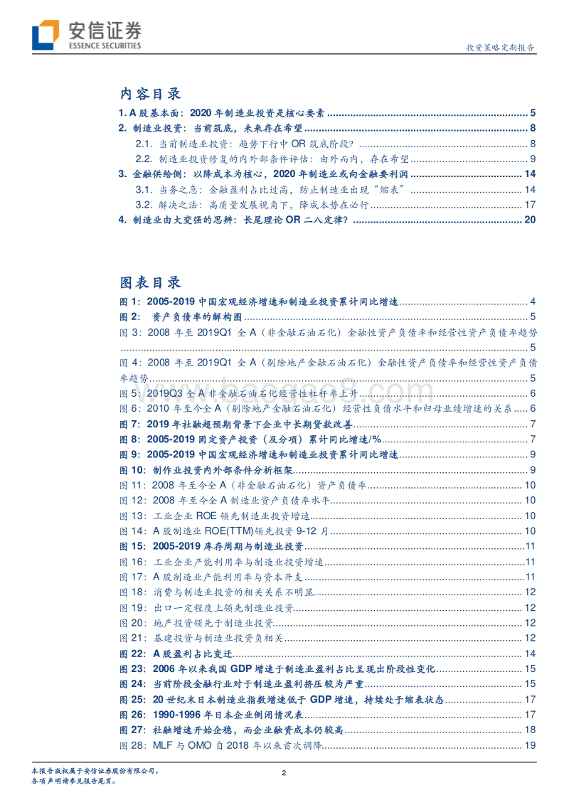 2020年A股基本面的核心因素是什么？.pdf_第2页