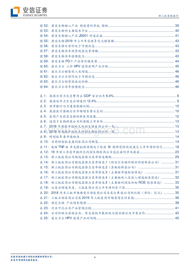 新三板2020医药行业策略：医疗器械和创新药成新引擎，细分龙头雏形显.pdf_第4页