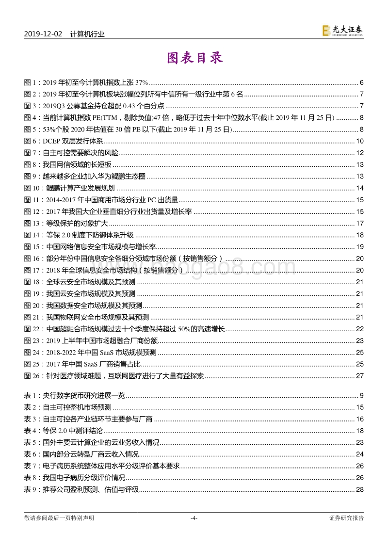 计算机行业2020年年度投资策略：大势向好，掘金景气细分.pdf_第4页