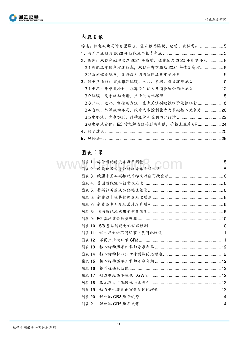 电池产业链2020年投资策略：增速触底，高增即将再次开启.pdf_第2页