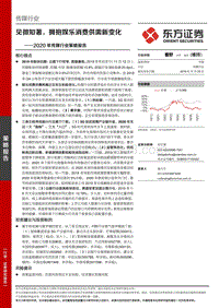 2020年传媒行业策略报告：见微知著，拥抱娱乐消费供需新变化.pdf