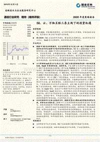 通信行业研究：5G、云、万物互联三条主线下的投资机遇.pdf