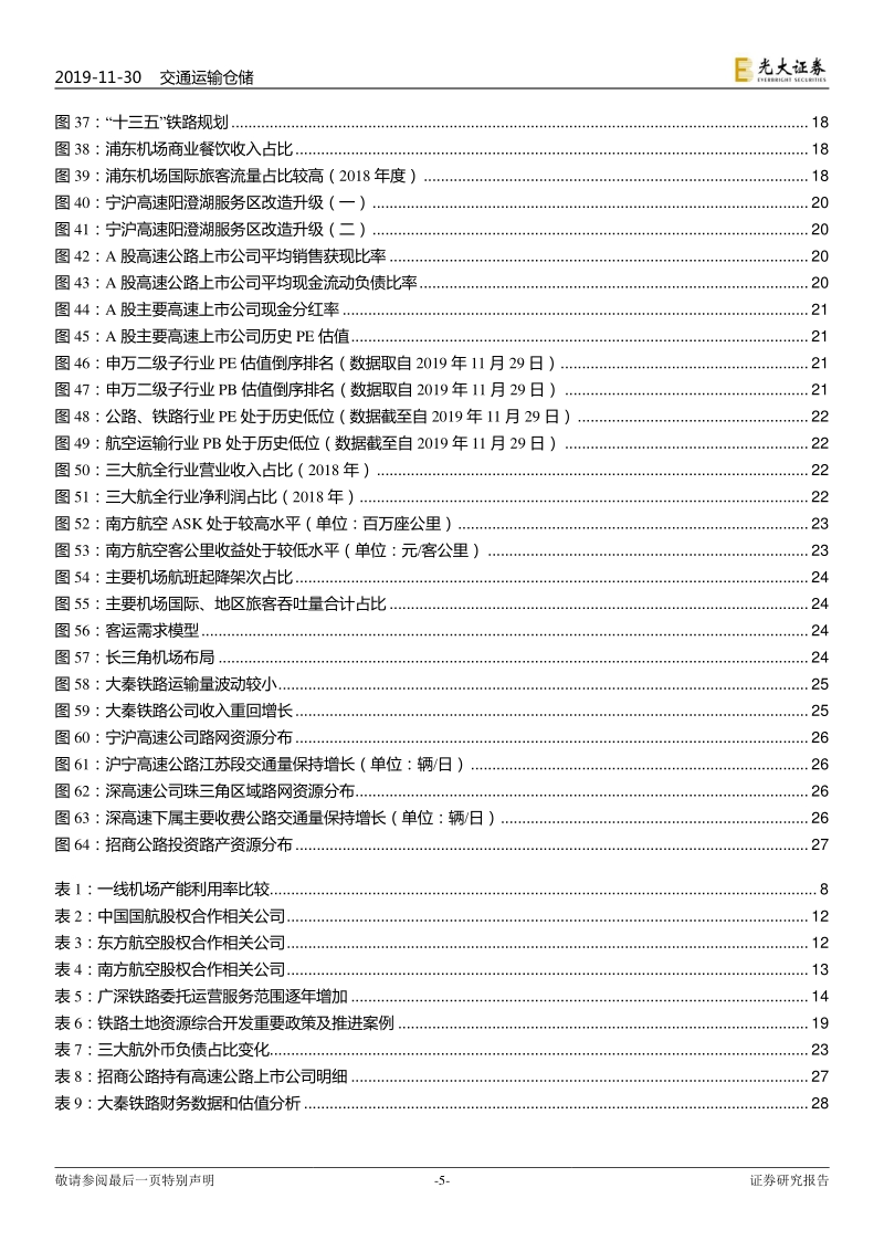 交通运输行业2020年投资策略报告：把握区位优势，布局核心资产.pdf_第5页