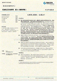 大炼化2020：大拐点！.pdf
