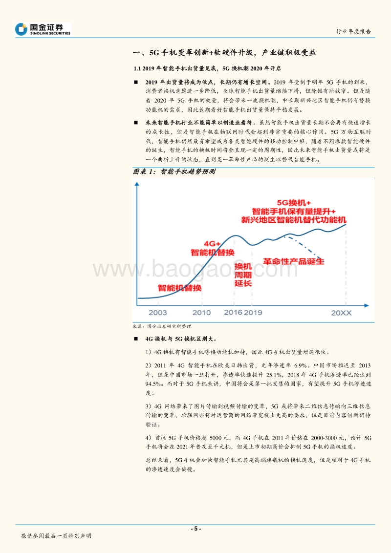 电子行业年度报告：5G时代，电子行业有望精彩纷呈.pdf_第5页
