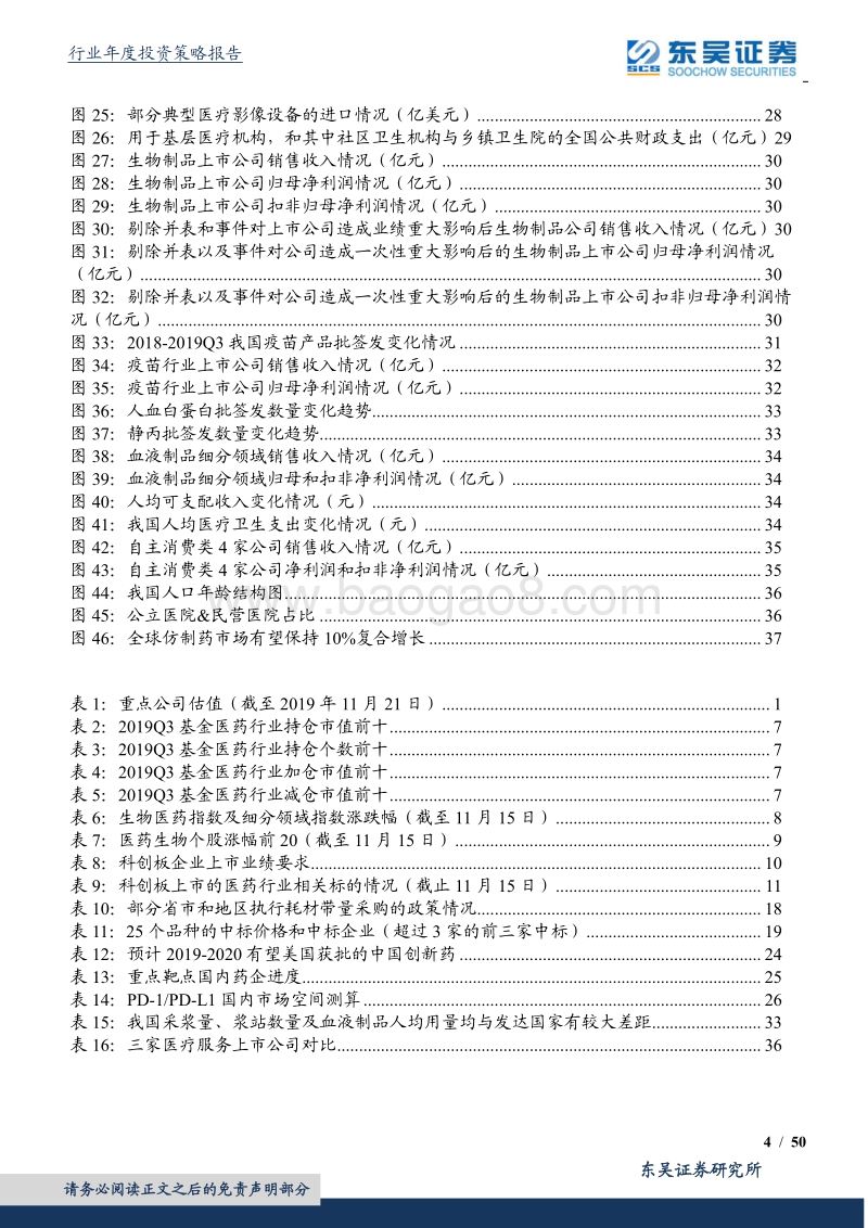 医药生物行业2020年度策略：中国医药行业进入创新驱动时期精选好赛道，创新驱动和消费驱动成为重要选股思路.pdf_第4页