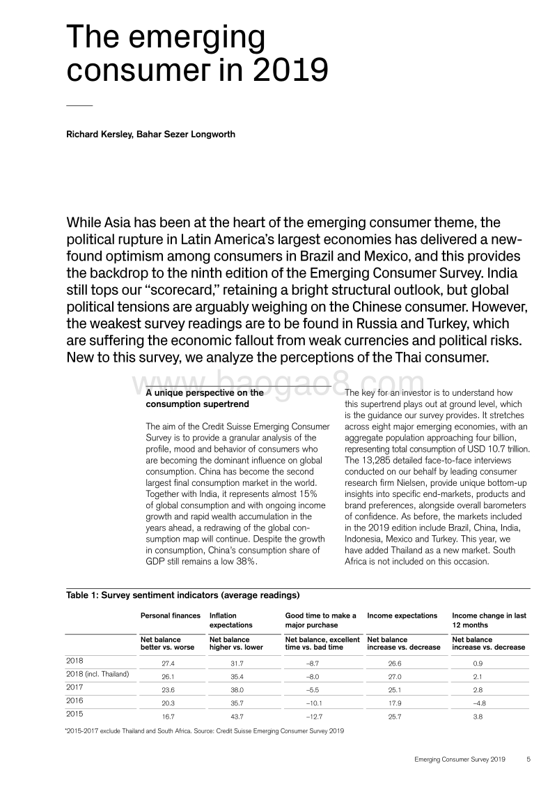 2019年新兴市场消费者调查报告（英文版）.pdf_第5页