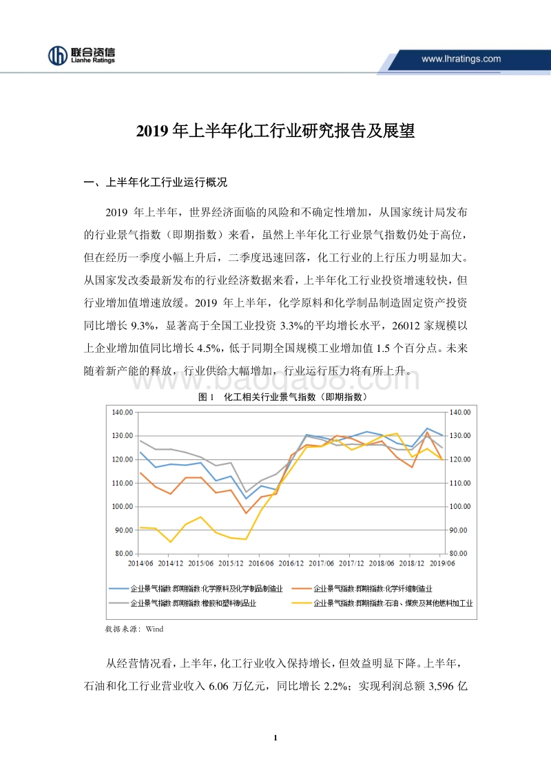 2019年上半年化工行业研究报告及展望.pdf_第2页