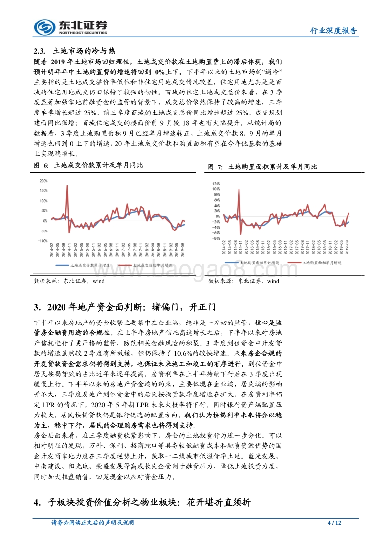房地产行业2020年度投资策略：业绩为王，潜心耕耘.pdf_第4页