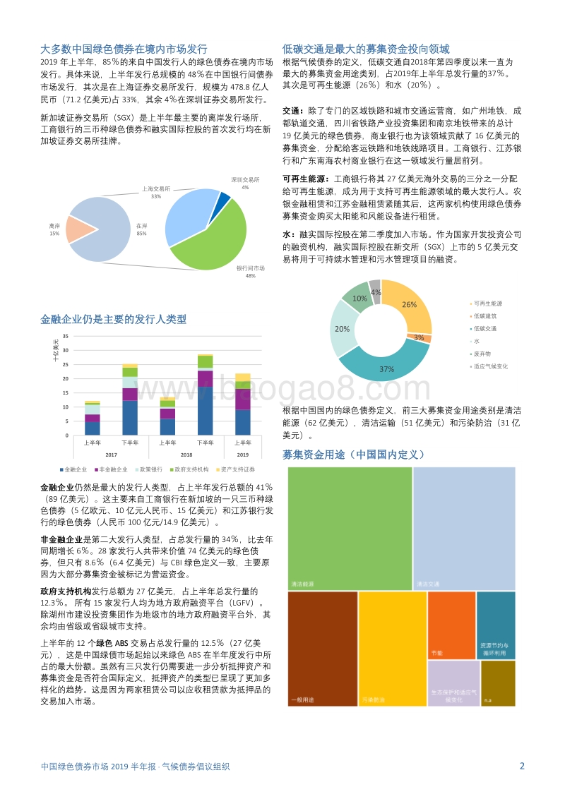 中国绿色债券市场2019上半年报.pdf_第2页
