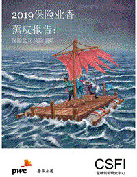2019保险业香蕉皮报告：保险公司风险调研.pdf