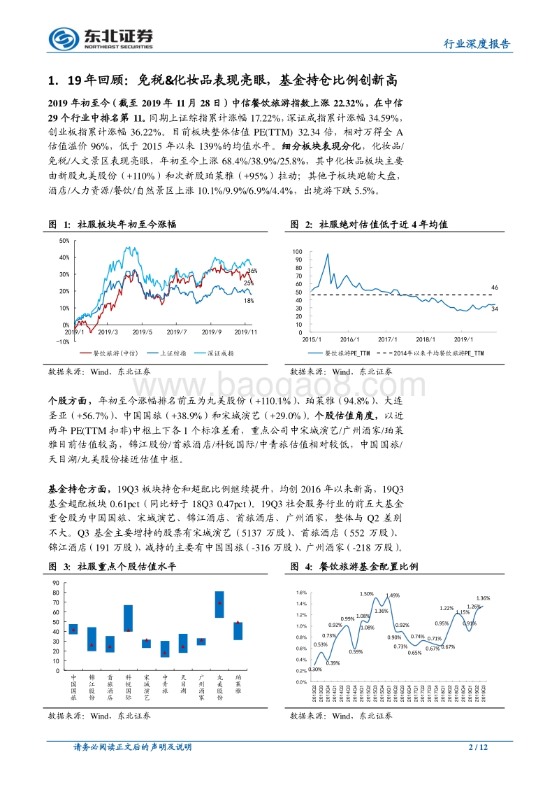 社服2020年策略报告：把握确定性，精选低估值.pdf_第2页