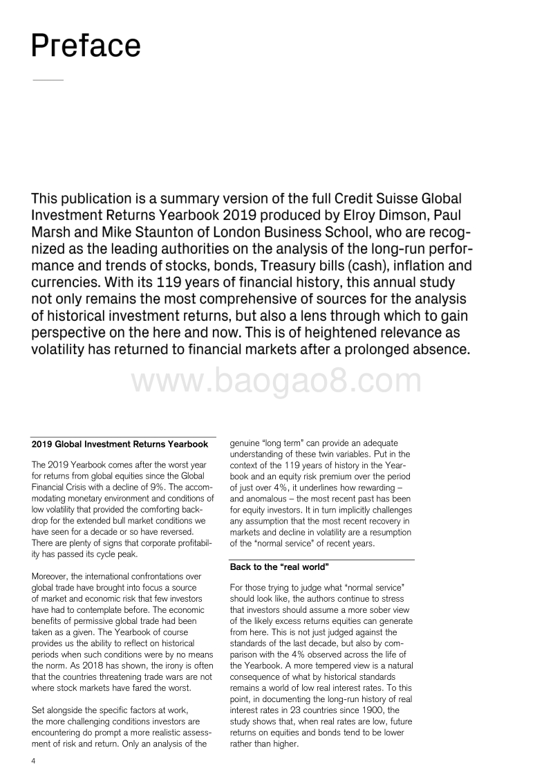 2019年全球投资回报年鉴（英文版）.pdf_第4页