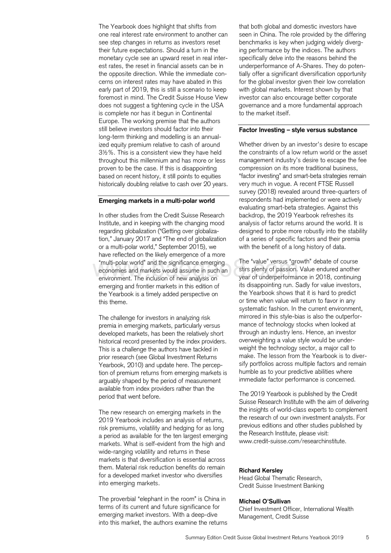 2019年全球投资回报年鉴（英文版）.pdf_第5页
