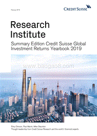 2019年全球投资回报年鉴（英文版）.pdf