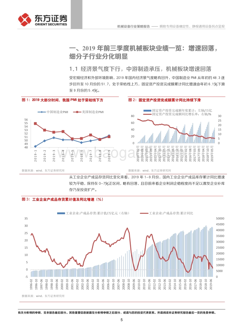 2020年机械行业年度策略：拥抱专用设备确定性，静观通用设备拐点显现.pdf_第5页