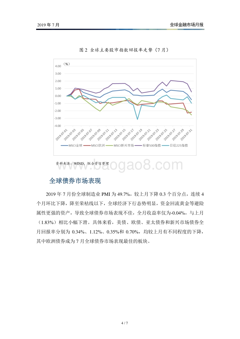 2019年7月全球金融市场月报.pdf_第5页