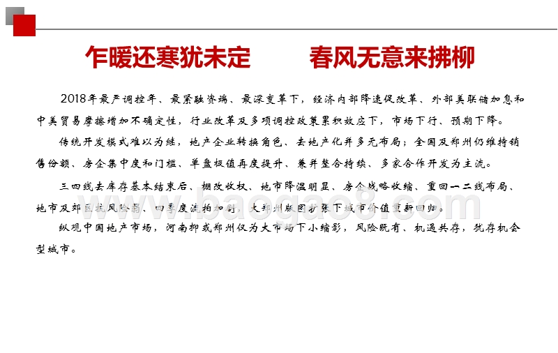 2018-2019郑州市房地产市场总结报告.pptx_第2页