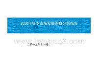 2020年资本市场发展洞察分析报告.pptx